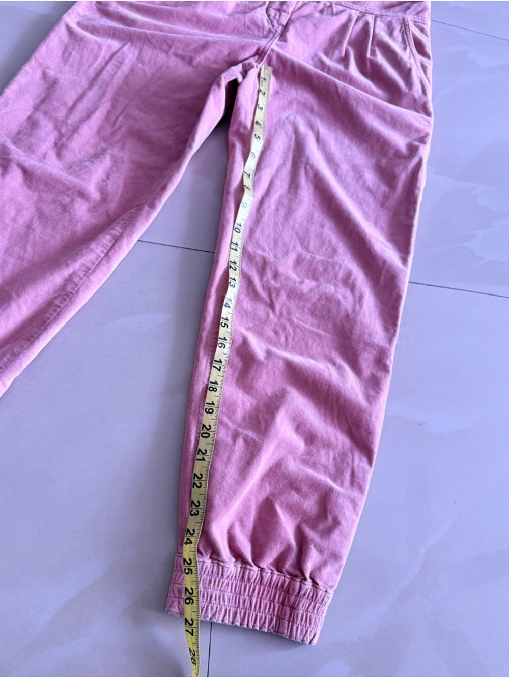 Anthropologie Pink Jogger Pants size Small - Picture 11 of 16